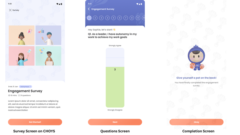employee engagement survey CHOYS